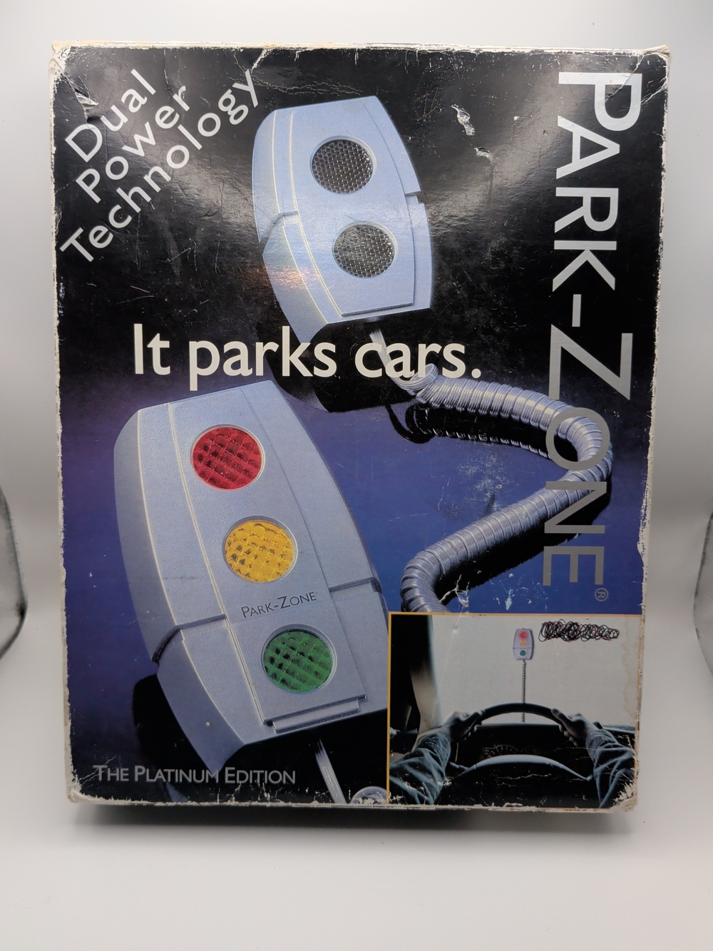 Park-Zone Car Parking Aid with Traffic Light Indicators